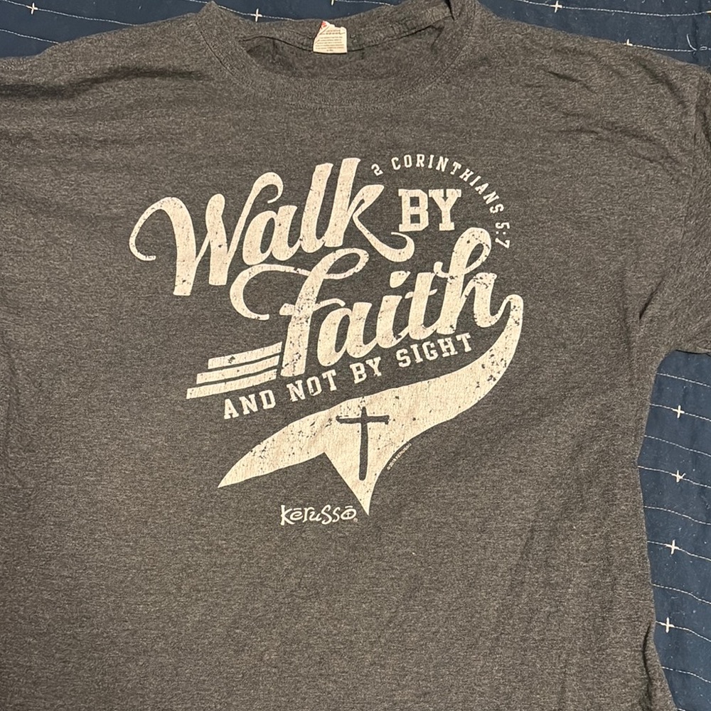Gray Kerusso Graphic T-Shirt
